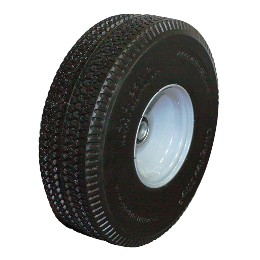 B&P Hand Truck Wheel, 10" x 3", Carefree, Model D6