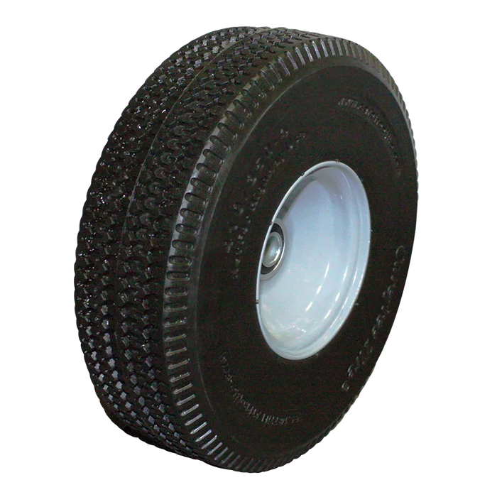 B&P Hand Truck Wheel, 10" x 3", Carefree, Model D6