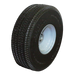 B&P Hand Truck Wheel, 10" x 3", Carefree, Model D6