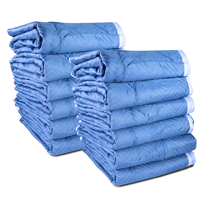 ProSeries™ ProFormer Moving Blankets (12-Pack) – 70-75 lbs Per Dozen | Durable & Reliable Protection