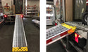 B&P Aluminum Food Service Walk Ramp 12' x 26", 1,000 lb, Model FSW-2612-AH