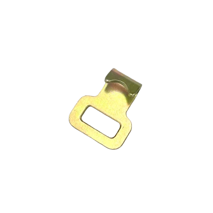 1" Steel Flat Hook Corrosion-Resistant, 3,000 lb, Model H-1FH