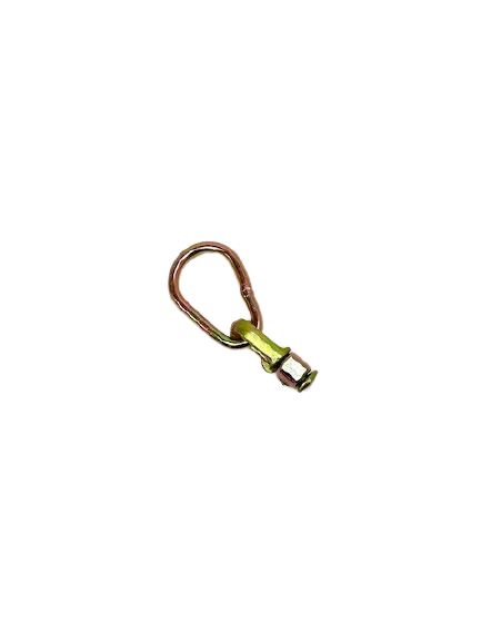 2" Double Stud Fit Steel Pear Ring, 6,000 lb, Model H-2DSF-6
