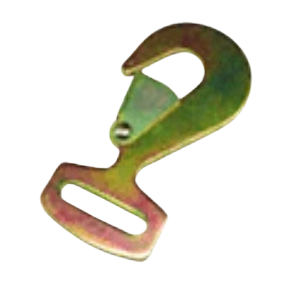 2" Flat Snap Hook Heavy Duty Tie Down Hardware, 10,000 lb, Model H-2FSH-10