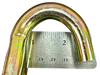 2" Wire Hook 1.25" Mouth Steel Corrosion-Resistant, 6,000 lb, Model H-2NH-1.25