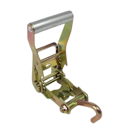 Ratchet Tie Down 2" Short Wide Handle Finger Hook, 3,333 lb, Model H-2RFH