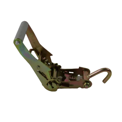 Ratchet Tie Down 2" Short Wide Handle Finger Hook, 3,333 lb, Model H-2RFH
