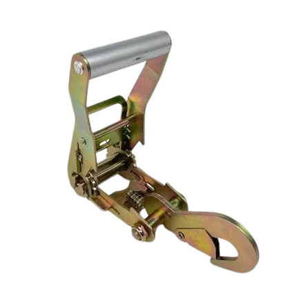 2" Wide Handle Ratchet Strap & Snap Hook, 3,333 lb, Model H-2RHS-10