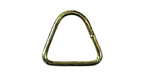 2" Steel Zinc Coated Wire D-Ring, 5,000 lb, Model H-2WDR-5