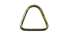 2" Steel Zinc Coated Wire D-Ring, 5,000 lb, Model H-2WDR-5