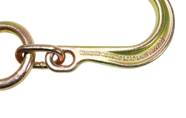 8" Grade 70 J Hook Heat-Treated Steel Towing Hook, 16,200 lb, Model H-8FJ