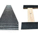 3.25" x 34" Rubber Non-Skid Strip for H-Frame Dollies, Model HDNS-34325