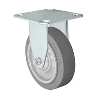 3-1/2" x 1-1/4" TPR Rigid Caster, 230 lb, Model HQ1335R-PL2-TP