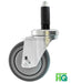 3" x 1-1/4" TPR Swivel Caster, 250 lb, Model HQ1330S-TS3-TP-X1