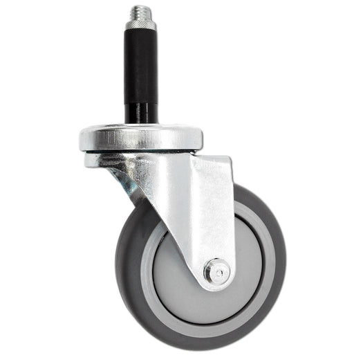 3 x 1 1 4 tpr swivel caster expanding stem 1 tube 250 lb model hq1330s ts3 tp x1
