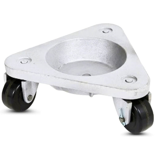 3310 Cast Semi-Steel Three Wheel Dolly 3" Phenolic Wheels, 750 lb, Model HQ3310-PHN