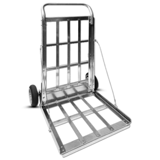 B&P Foldable Ice Cream Dolly 8" Balloon Cushion Wheels, Model IC-1