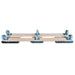 64" x 10.5" Oak Appliance Dolly 6-Wheel, 1,400 lb, Model LSD-1400-6W-APPL-EXT