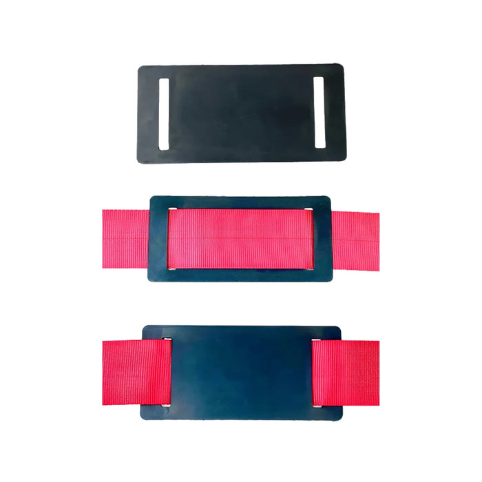 4" x 12" Rubber Corner Protector for 2", 3" & 4" Webbing, Model M-RCP-4