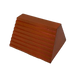 6"x8"x9" Rubber Orange Wheel Chock, Model M-WC6X8X9-OR