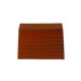 6"x8"x9" Rubber Orange Wheel Chock, Model M-WC6X8X9-OR