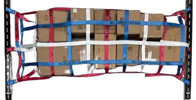 6'x6' Double Adjustable Cargo Net & 6 Cambuckles, Model NET-DBL-46-106