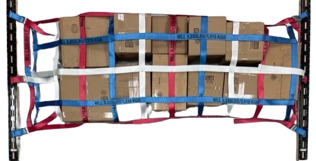 6'x6' Double Adjustable Cargo Net & 6 Cambuckles, Model NET-DBL-46-106