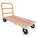 Oak Platform Truck 30" x 60", 8" Rubber Wheels, 2,000 lb, Model OAK-PT3060-2000