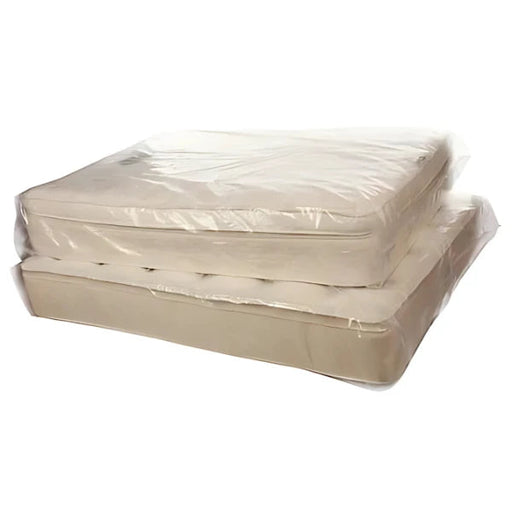 61" x 18" x 100" 4 Mil EQ Poly Bag Queen Mattress Storage – PL1123