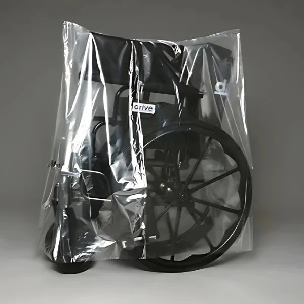 50" x 45" 1 Mil Polyethylene Dining Chair & Wheelchair Cover PL1125