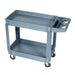 16"x30" Plastic 2 Shelf Utility Cart, 500 lb, Model PSC1630