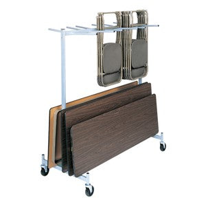 Raymond Hanging Folded Chair & Table Storage Truck, Holds 36 Folded Chairs & 8 Tables, Model 935