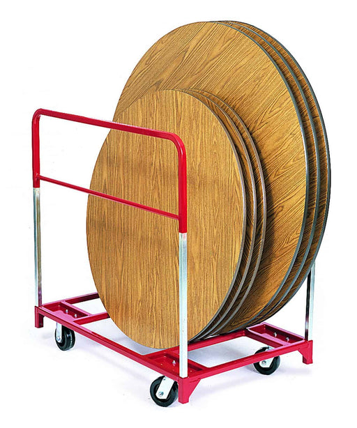 Raymond XL Round Folding Table Mover with 8" Air Free Casters, all swivel, Model RPP-3753