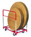 Raymond XL Round Folding Table Mover with 8" Air Free Casters, all swivel, Model RPP-3753