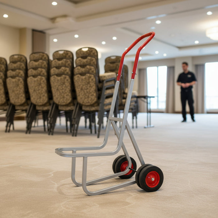 Raymond Narrow Stacked Chair Mover, Dolly for Stacked Chairs, Model 550