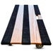 40"x18" Oak Solid Deck Dolly 3.5" TPR Wheels, 1,000 lb, Model RoverMax-GlidePro-XL