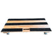 40"x18" Oak Solid Deck Dolly 3.5" TPR Wheels, 1,000 lb, Model RoverMax-GlidePro-XL