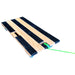 40"x18" Oak Solid Deck Dolly 3.5" Rubber Wheels, 1,000 lb, Model RoverMax-GlidePro-XL-SM