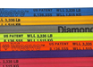2" x 14' Diamond Weave Polyester Ratchet Strap Bolt Loop, 3,333 lb, Model S-2X14BE-DW-2