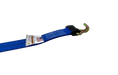 Heavy-Duty Cargo Strap 2" x 14' Diamond Weave Wire Hooks, 3,333 lb, Model S-2X14COT2-DW