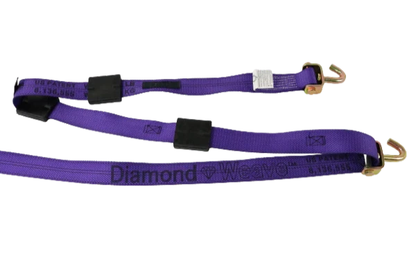 Ratchet Strap 2" x 14' Diamond Weave, 3,333 lb, Model S-2X14SJRCS-DW