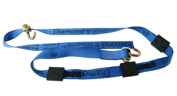 Ratchet Strap 2" x 14' Diamond Weave, 3,333 lb, Model S-2X14SJRCS-DW