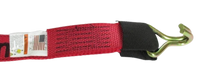 Cargo Strap 2" x 14' Diamond Weave & Wire Hooks, 3,333 lb, Model S-2X14WHRELP-DW