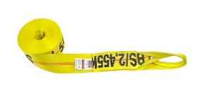 Winch Strap 3" x 30' Loop End Heavy-Duty Flatbed, 5,400 lb, Model S-3X30LOOP