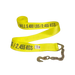 Heavy-Duty Winch Strap 4" x 30' with Chain Anchor End, 5,400 lb, Model S-4X30CE
