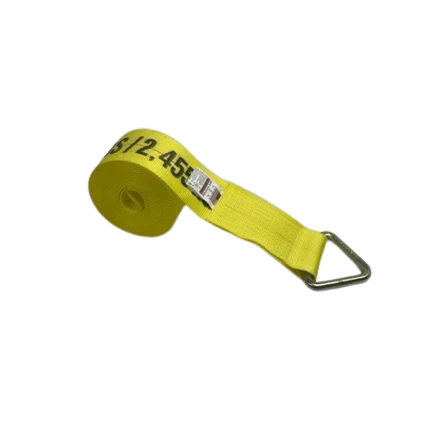 Heavy-Duty Winch Strap 4" x 30' with D-Ring, 5,400 lb, Model S-4X30DR