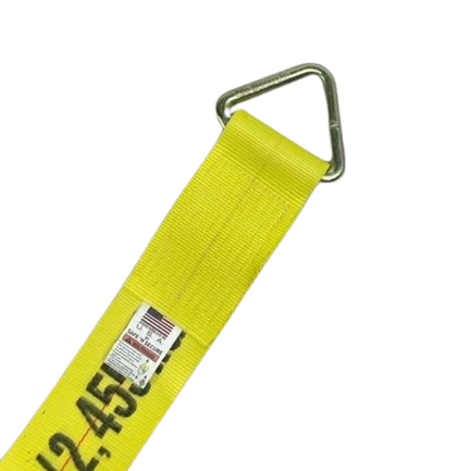 Heavy-Duty Winch Strap 4" x 30' with D-Ring, 5,400 lb, Model S-4X30DR