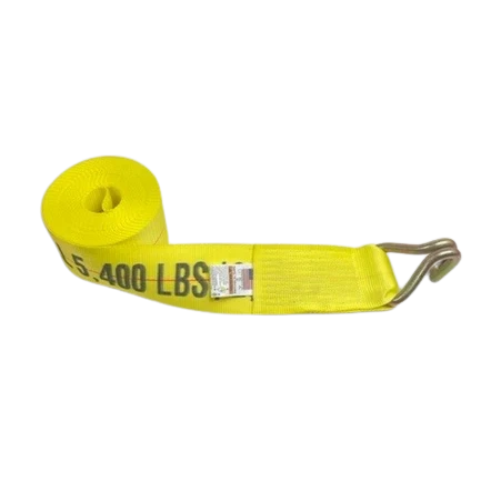 Heavy-Duty Winch Strap 4" x 30' with Chain Anchor End, 5,400 lb, Model S-4X30WHK