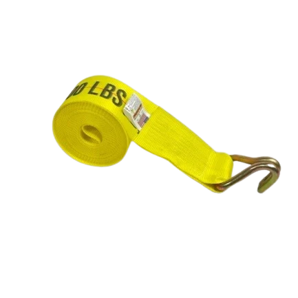Heavy-Duty Winch Strap 4" x 30' with Chain Anchor End, 5,400 lb, Model S-4X30WHK