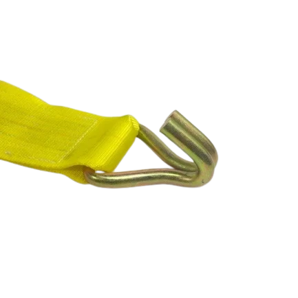 Heavy-Duty Winch Strap 4" x 30' with Chain Anchor End, 5,400 lb, Model S-4X30WHK